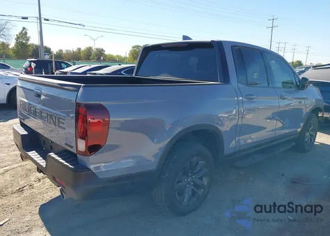 2024 Honda Ridgeline Sport from USA, damaged, VIN 5FPYK3F19RB008215